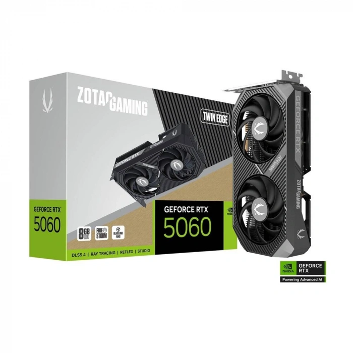 ZOTAC Gaming Twin Edge GeForce RTX 5060 8GB GDDR7 128Bit HDMI/DP Ekran Kartı