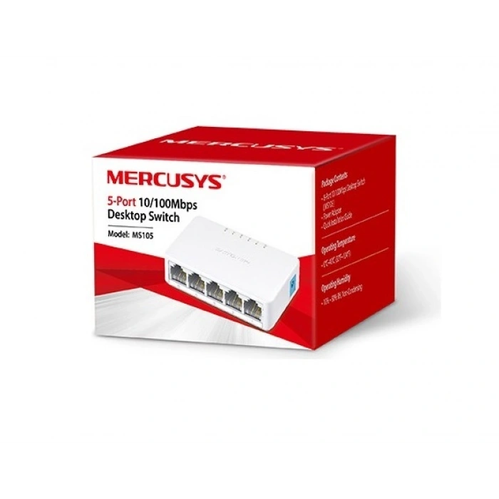 MS105 5PORT 10/100 YÖNETİLEMEZ SWITCH