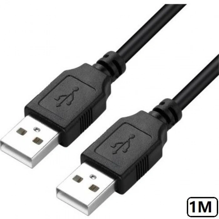 Alfais 5248 Usb Uzatma Kablosu 1 Metre Uzatıcı İki Ucu Erkek Erkek 100cm
