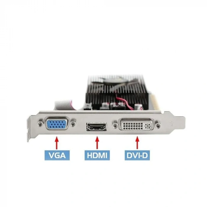 PELADN Radeon R5 230 2Gb GDDR3 64Bit 1xD-Sub 1xDVI 1xHDMI Ekran Kartı