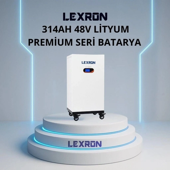 LEXRON 314AH 48V PREMİUM SERİSİ LİTYUM BATARYA
