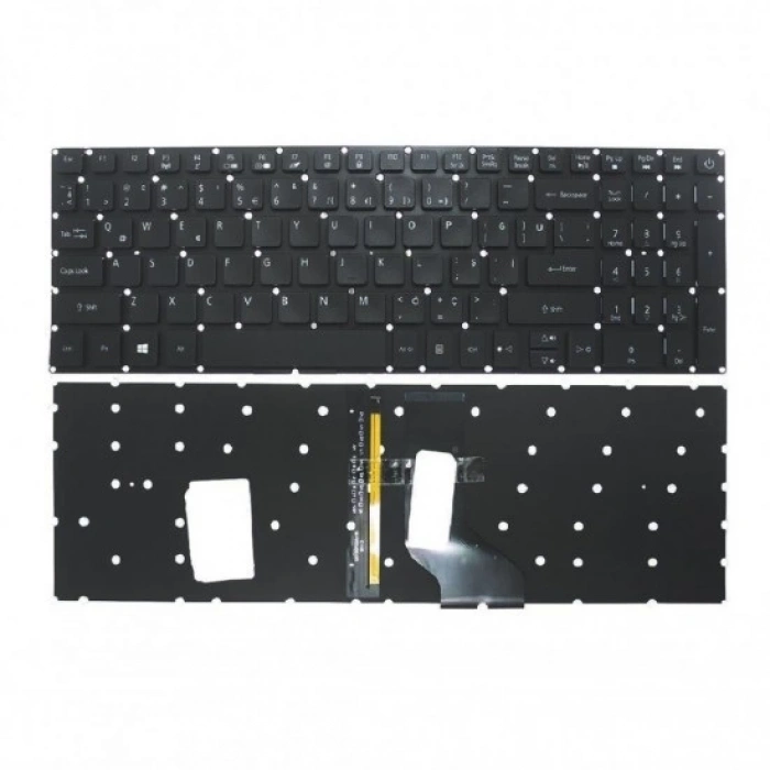 Acer Aspire E5-573 Uyumlu Notebook Klavyesi - Siyah - TR