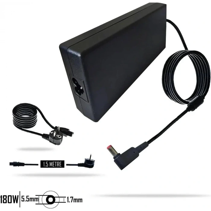 Acer Nitro 5 AN515-46-R3BQ Uyumlu Adaptör, Şarj Aleti 180W MODEL-2
