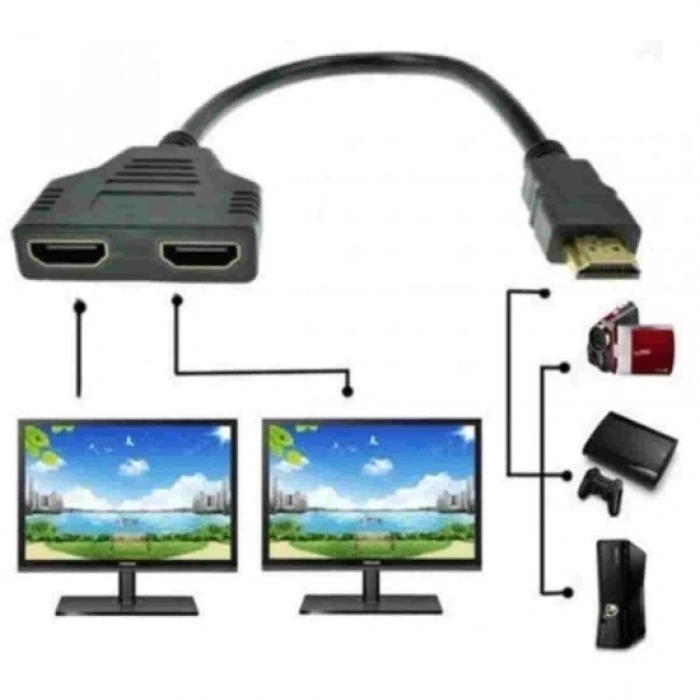 Alfais AL-4664 2 Port HDMI Splitter Switch Çoklayıcı