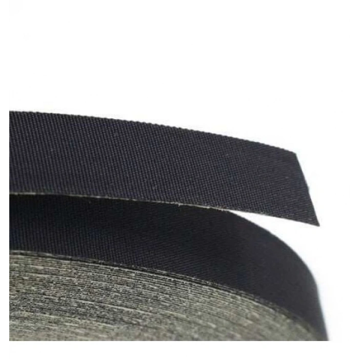 Asetatlı Kumaş Bez Bant 15mm 30 metre Siyah