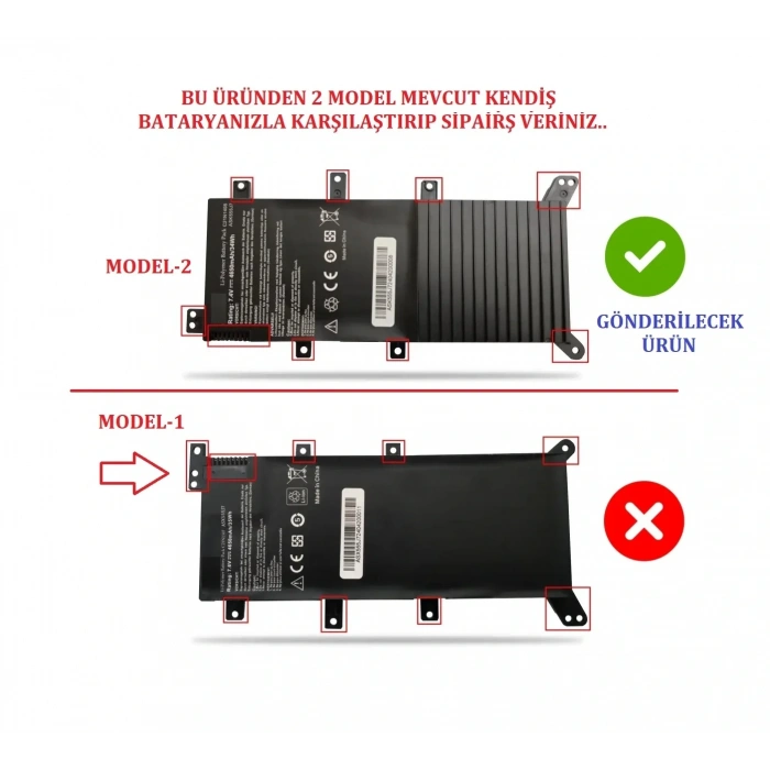 BAT067 UYUMLU Batarya Kodlu Pil MODEL -1