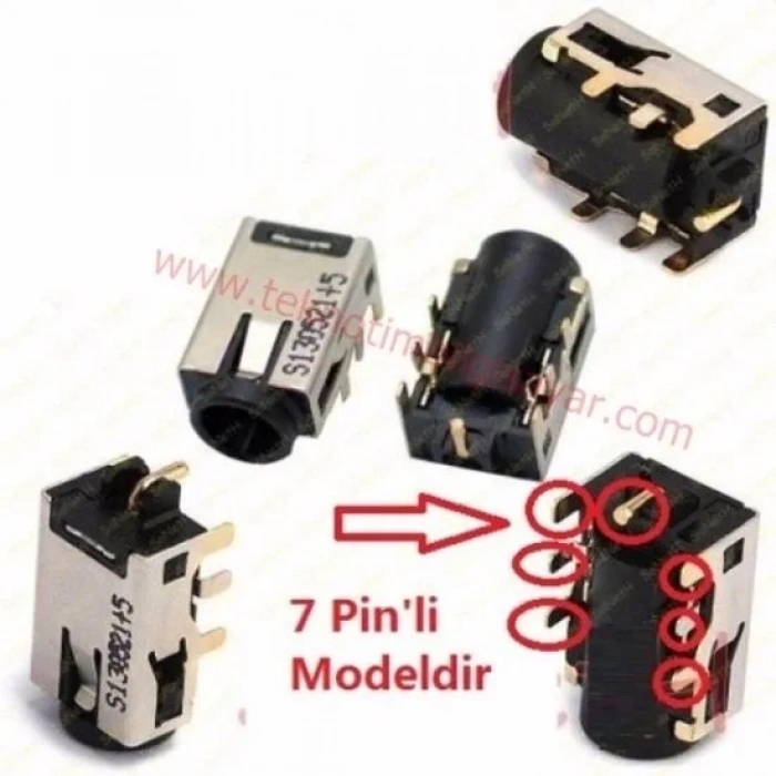 Asus X201E Dc power Soket jack Adaptör Şarj Girişi