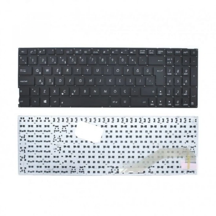 Asus X540L Uyumlu Notebook Klavyesi - Siyah - TR