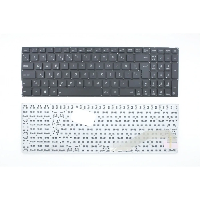 Asus X543MA-GQ1162 X543MA-GQ1244 X543MA-GQ1244W Notebook Klavye (Siyah TR)