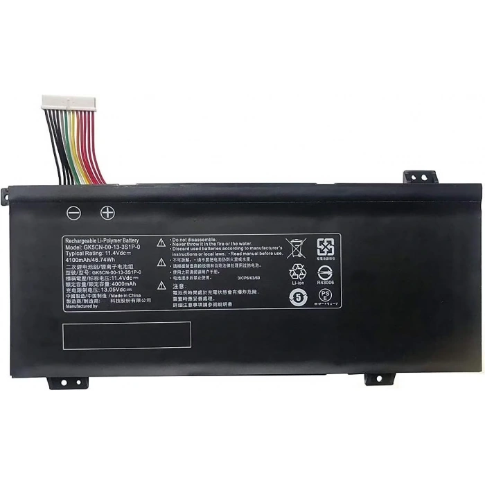 BAT064 Notebook Bataryasi 11,4 V 3400 mAH Muadil