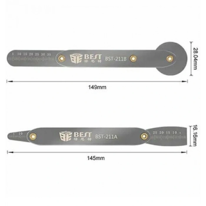 BEST BST-211A 211B 2 PARÇA ÇİFT TARAF TELEFON SÖKME METAL APARATI