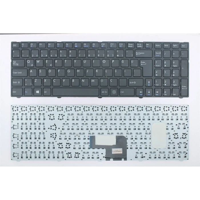 Casper CN.M7K-6500a C700 GT940 i7-6500u Uyumlu Klavye