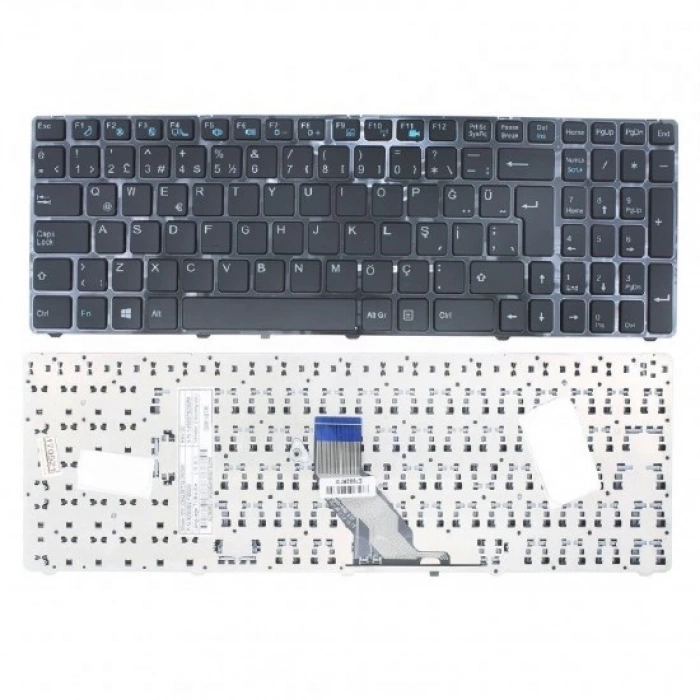 Casper Nirvana MT50 Uyumlu Notebook Klavyesi - Siyah - TR