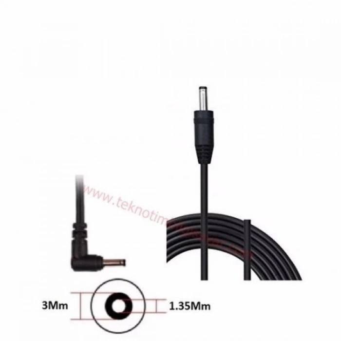 CASPER ULTRABOOK İÇİN 3 MM X 1.35MM ADAPTÖR DC KABLO
