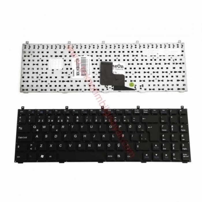 Casper W76S Uyumlu Notebook Klavyesi Siyah - TR