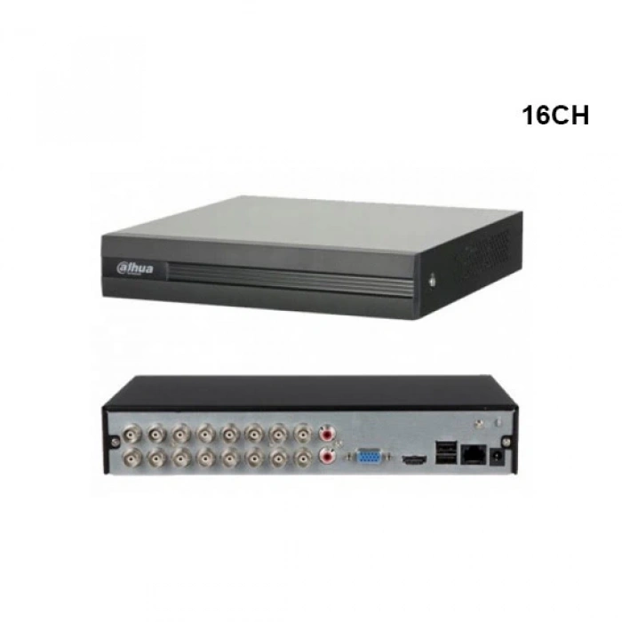 DAHUA XVR1B16-I 2Mpix H265+ 16 Kanal Video, 1 HDD, 5in1 DVR Cihazı 16 Kanal DVR Kayıt Cihazı