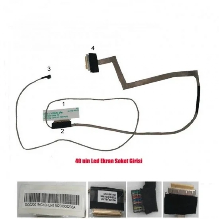 DC02001MC10 Uyumlu Lcd Flex Kablo