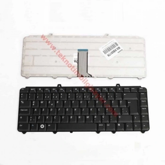 Dell Inspiron 1520 Uyumlu Notebook Klavye Siyah TR