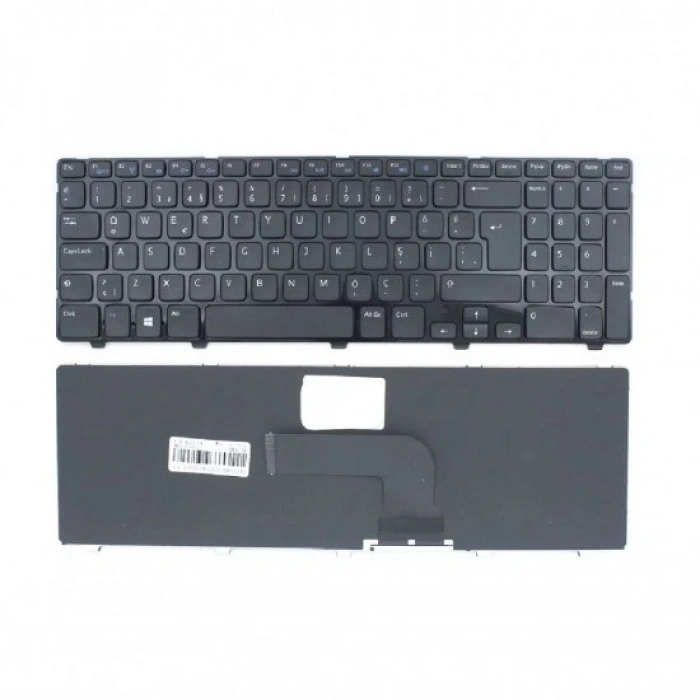 Dell Inspiron 5521 Uyumlu Notebook Klavyesi - Siyah - TR