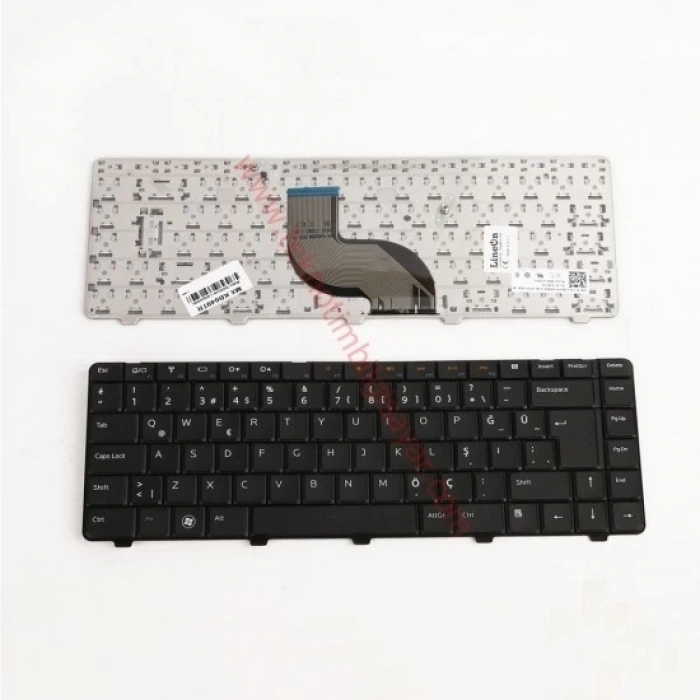 Dell Inspiron N4010 Uyumlu Notebook Klavyesi - Siyah - TR