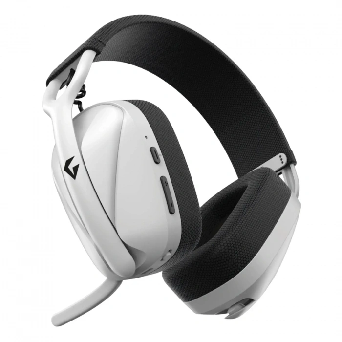 Gameagle Ghost Pro 3.0 Kablosuz 2.4Ghz+Bluetooth+3.5MM Kablolu Mikrofonlu Profesyonel Oyuncu Kulaklık Beyaz