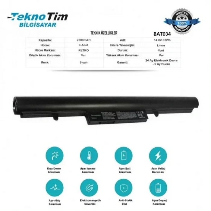 Grundig GNB 1598 B1 i7 Batarya Pil Gümüş