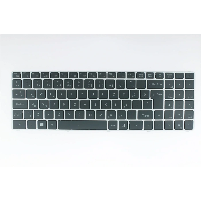 Grundig GNB1588 GNB 1567 IH i3 Notebook Klavye (Siyah TR)