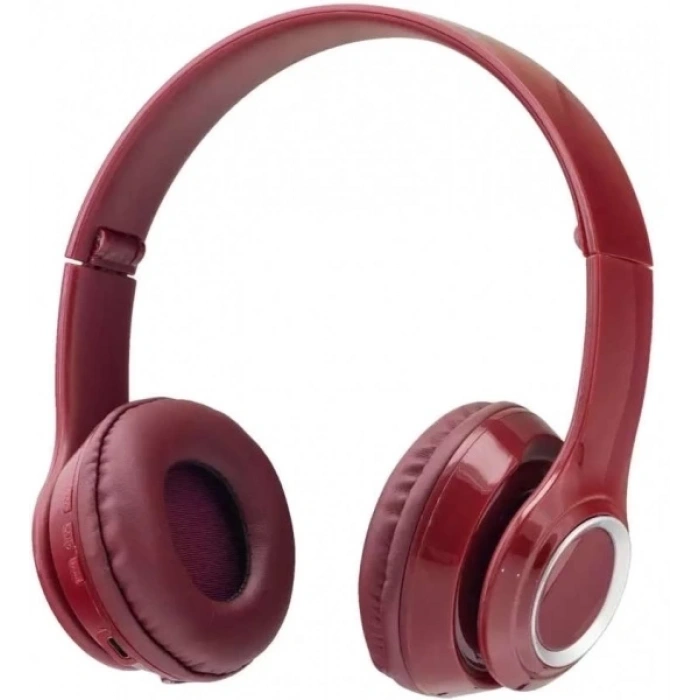 HADRON EV80 Ultra Parlak bordo Kablosuz Bluetooth Kulaklık