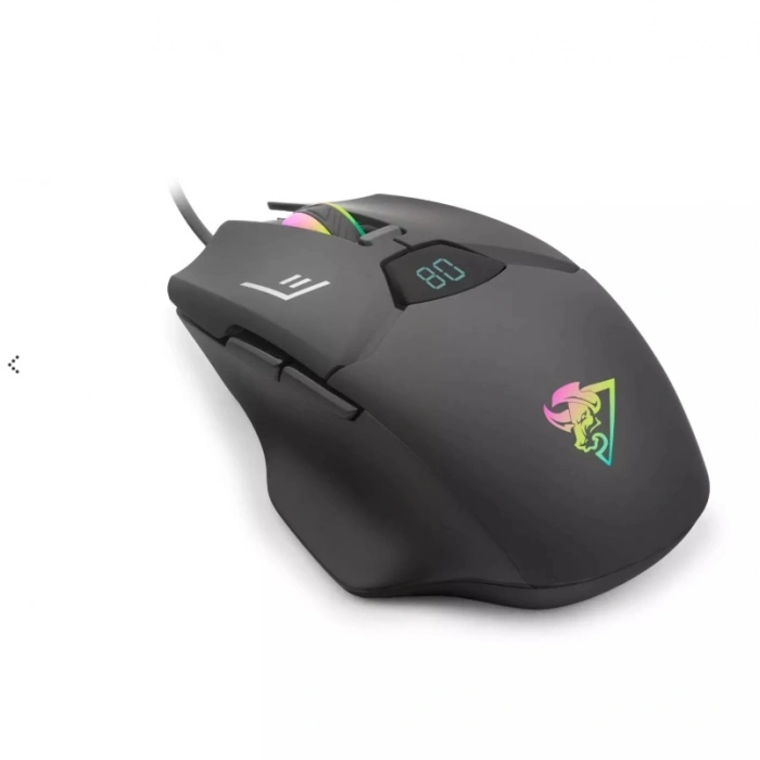 HADRON G400 Kablosuz Gaming Mouse Dual Mod 1600 DPI Sessiz RGB - Siyah