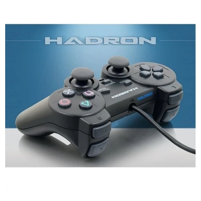 Hadron hd302 bilgisayar pc usb oyun kolu gamepad analog titreşim