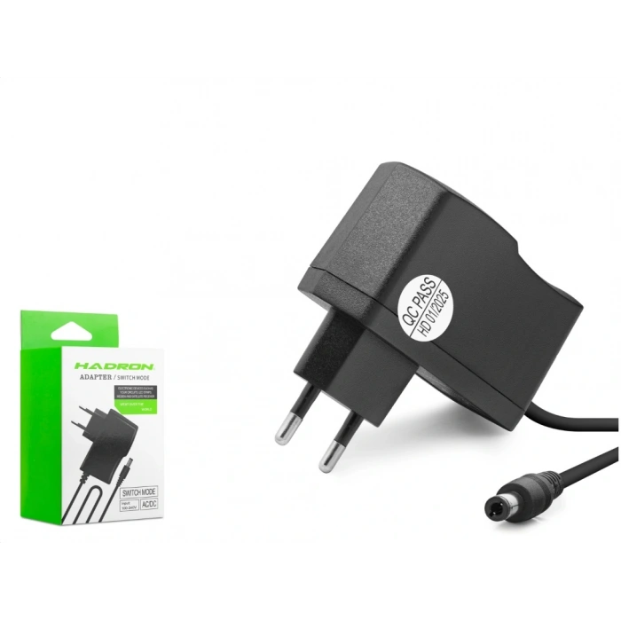Hadron Hd8412 Tablet ve Modem Adaptörü 5V 2A 5.5*2.5 Siyah