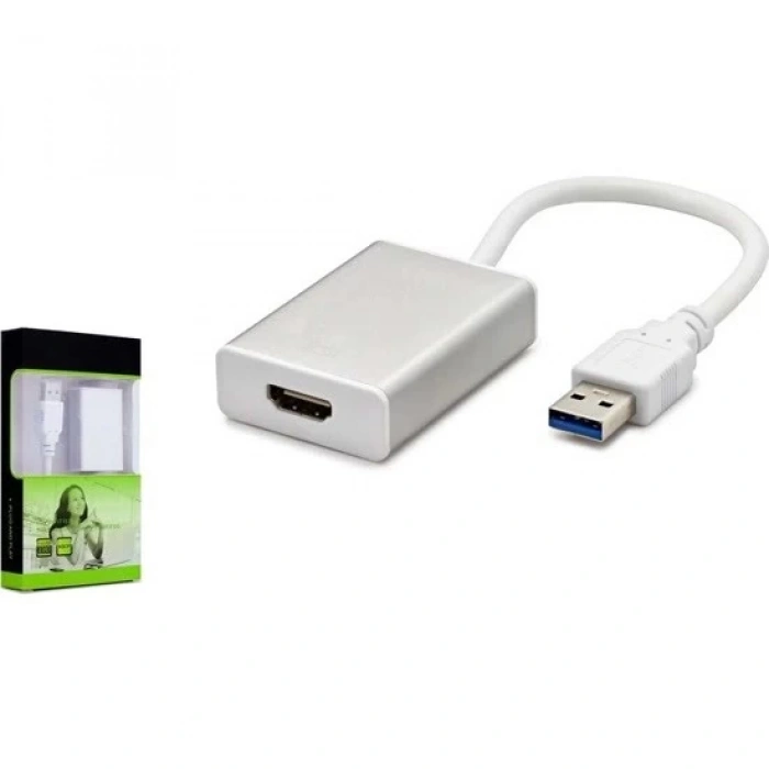 HADRON HDX1287 ÇEVİRİCİ USB 3.0 TO HDMI HDX1287
