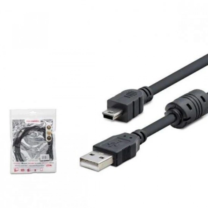 HADRON HN4065 KABLO V3/5PIN TO USB 1.5MT (PS3 OYUN KOLU UYUMLU)