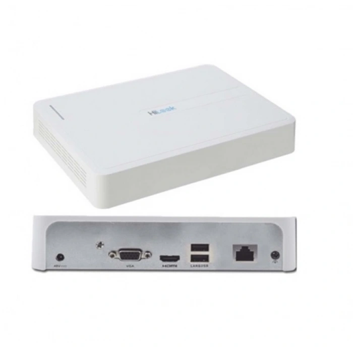 HILOOK NVR-108H-D 8Kanal 4Mpix H265+ 1 HDD Desteği 1080P Kayıt 60Mbps Bant Genişliği NVR