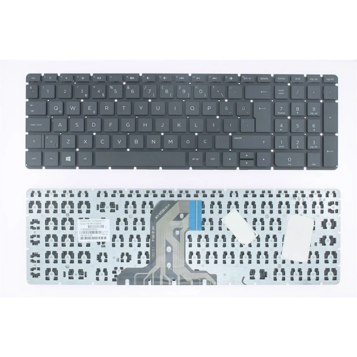 Hp 15-BA015NT Notebook Klavye (Siyah TR)