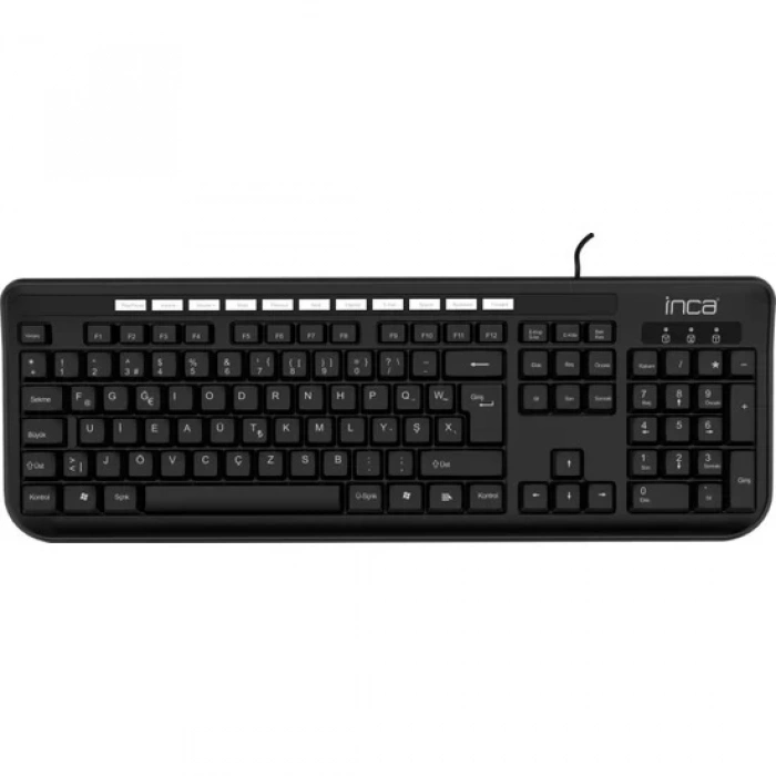Inca IK-274FU Usb Kablolu Soft Touch Multimedya Türkçe F Klavye