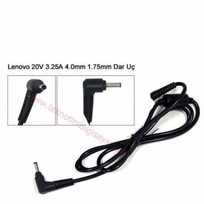 LENOVO ADAPTÖR KABLOSU 4.0*1.7MM (Açıklama Kısmından Uyumlu Modelinizi Kontrol Edebilirsiniz.)