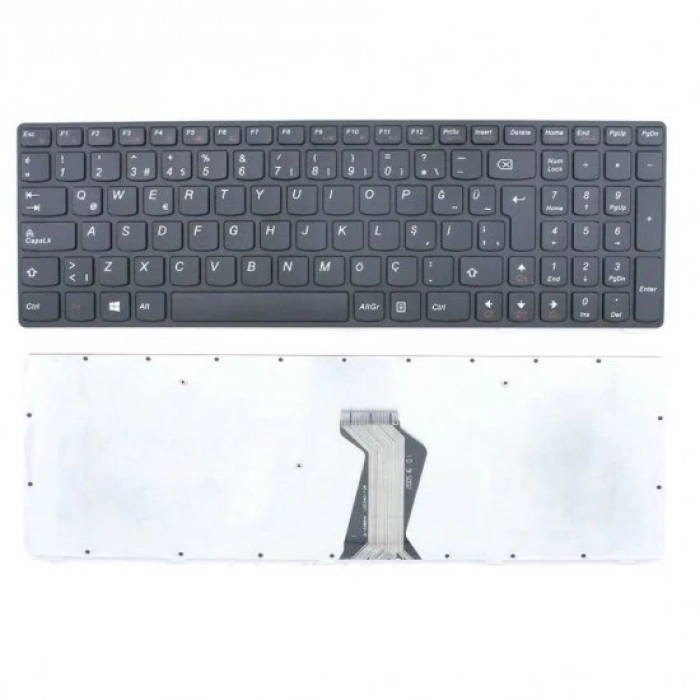 Lenovo G50-70 Uyumlu Notebook Klavyesi - Siyah - TR