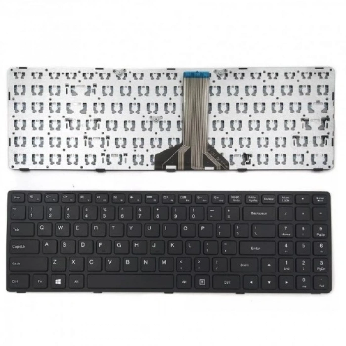 Lenovo IdeaPad 100-15IBD Uyumlu Notebook Klavyesi - Siyah - TR