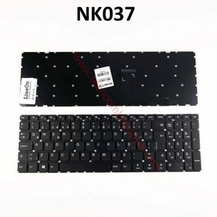 Lenovo IdeaPad 310-15ISK Uyumlu Nb Klavyesi - Siyah - TR
