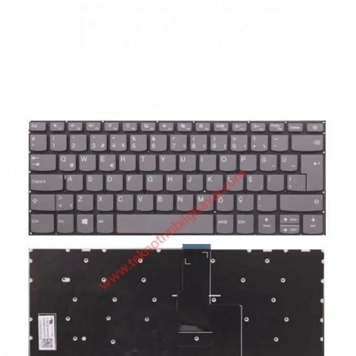 Lenovo IdeaPad 320-14ISK 320-14IKB 320S-14IKB 320-14AST SN20M62386, SN20M62341, PC4CP-TR 80X4 80XG Notebook Klavye (Füme TR)