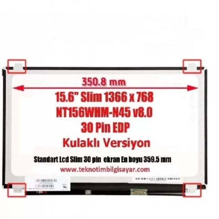 lenovo ideapad z50-70 20354 15.6 led slim edp casper nirvana c500 disc 30 pin led ekran