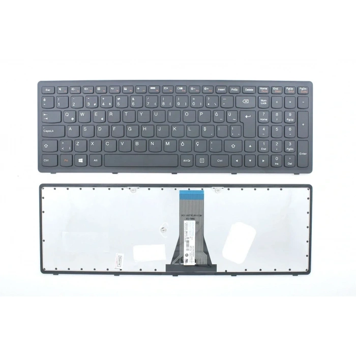 Lenovo ideapad Z510 80A3 20287 Notebook Klavye (Siyah TR)