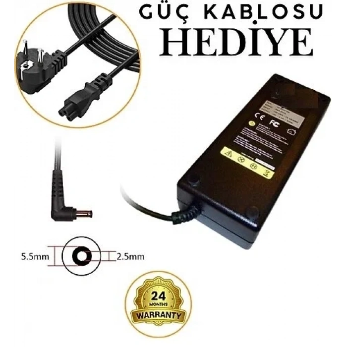 MSI GE70 2PCe Uyumlu Adaptör Şarj Aleti Model-3 150W