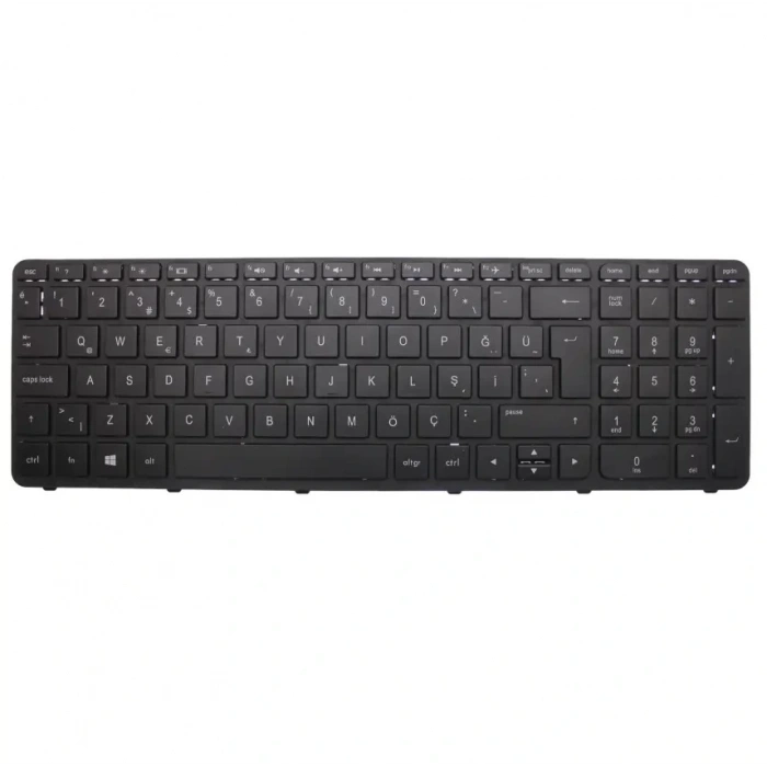 NK006 Uyumlu Notebook Klavyesi - Siyah - TR