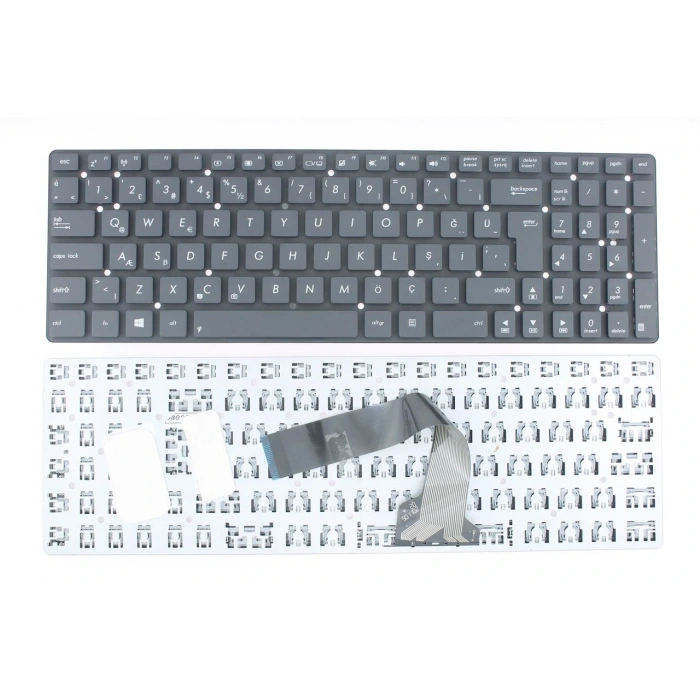 NK014 Uyumlu Notebook Klavyesi Siyah - TR