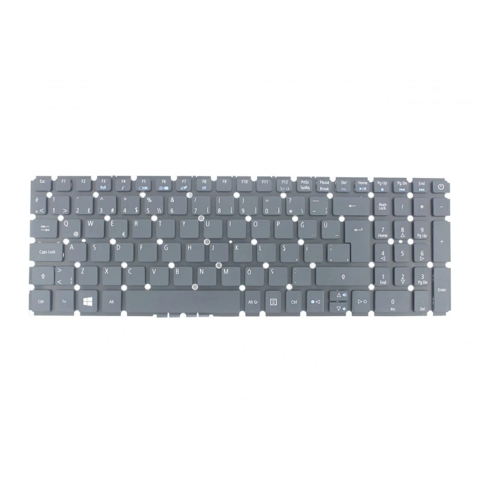 NK019 Uyumlu Notebook Klavyesi - Siyah - TR