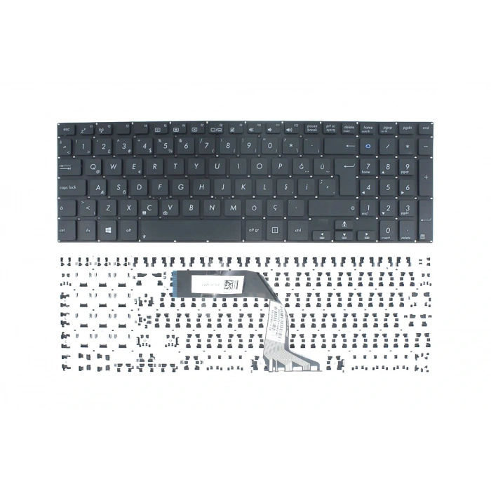 NK057 Uyumlu Notebook Klavyesi - Siyah - TR