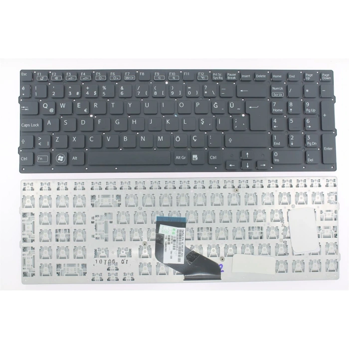 NK062 Uyumlu Notebook Klavyesi - Siyah - TR