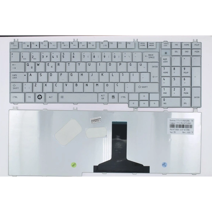 NK069 KLAVYE GÜMÜS LAPTOP TR
